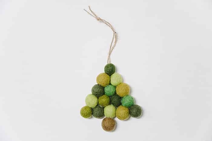 Day 9: How to Make a Felt Ball Ornament | The 30 Days of Ornaments Project