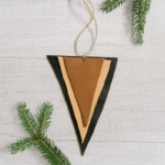 Day 21_ How to Make a Stacked Leather Triangle Ornament _ The 30 Days of Ornaments Project