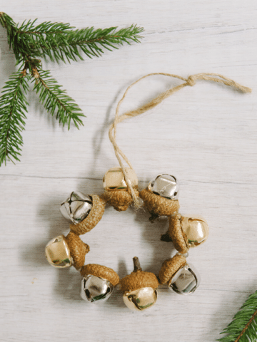 Day 27_ How to Make an Acorn Bell Ornament - 30 Days of Ornaments Project