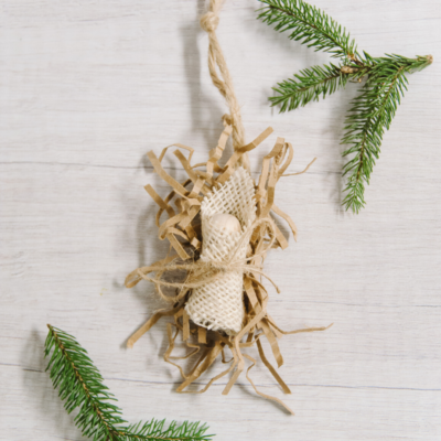 Day 5: How to Make a Baby Jesus Ornament | The 30 Days of Ornaments Project