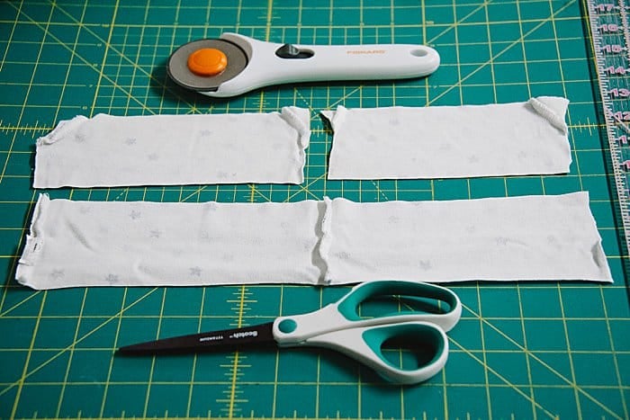 How to make a scrunchie out of an old baby onesie
