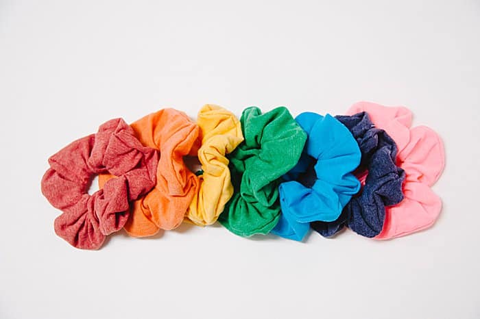 How to Make DIY Scrunchies Out of an Old T-Shirt