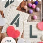 How to make a Valentine's Day banner.