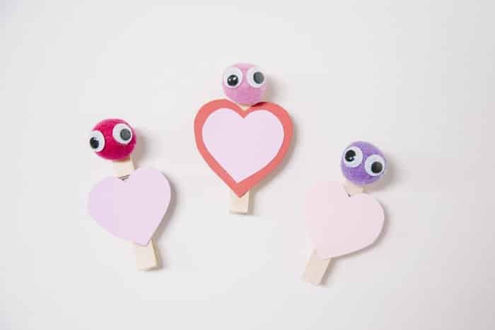 These Valentine crafts for kids make great Valentine treats for school too