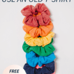 How to Make DIY Scrunchies Out of an Old T-Shirt