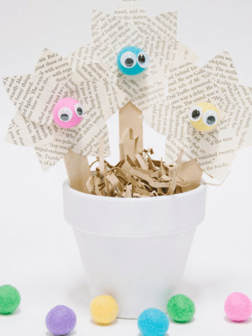 DIY Easter Flower Buddies for Spring _ Spring Craft Ideas for Kids