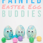 Easy Wooden DIY Painted Easter Eggs _ Easter Crafts for Kids
