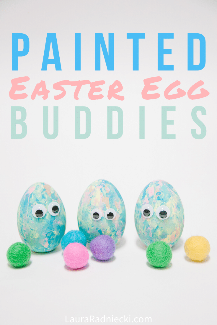 Easy Wooden DIY Painted Easter Eggs | Easter Crafts for Kids