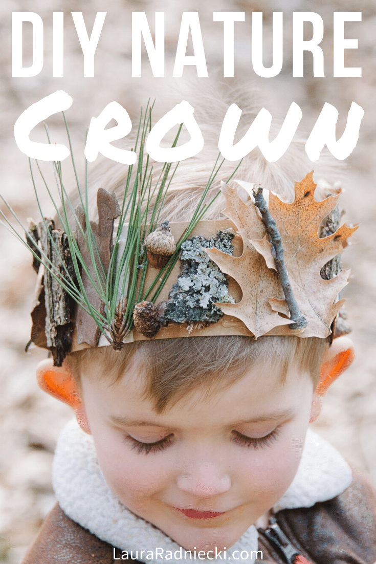 How to Make a DIY Nature Crown for Kids