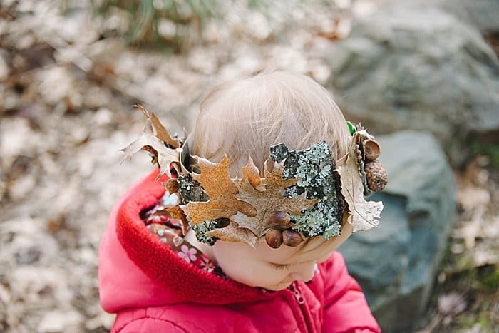 How to Make a DIY Nature Crown for Kids | Easy Nature Activities for Kids