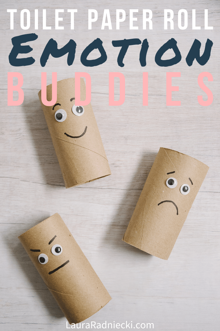 DIY Toilet Paper Roll Emotion Buddies | Feelings Activities for Kids
