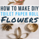 How to Make DIY Paper Flowers Made Out of Toilet Paper Rolls