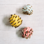 How to Make DIY Yarn-Wrapped Pine Cones