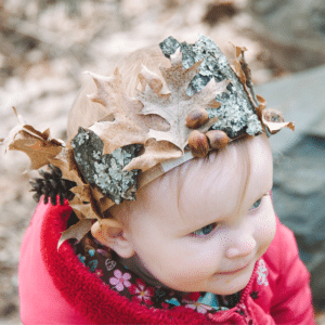 How to Make a DIY Nature Crown for Kids