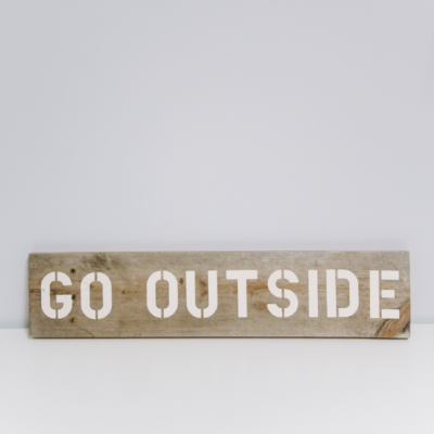 How to Stencil Letters on Wood to Make a DIY Wood Sign