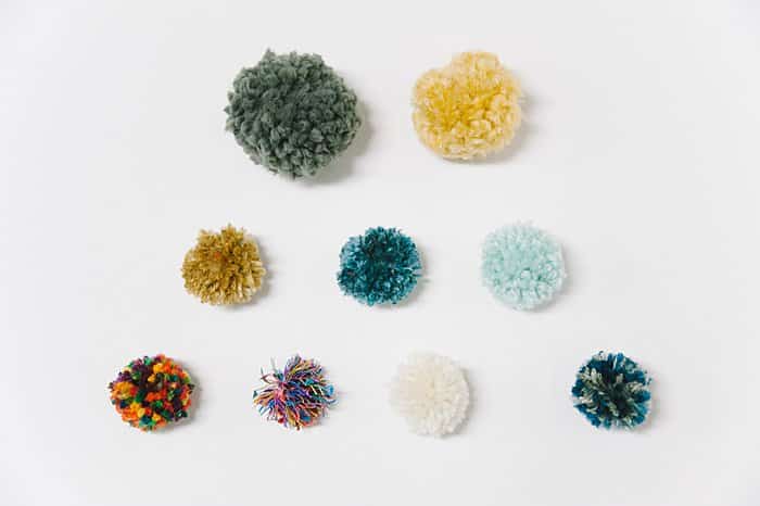 what's the best type of yarn to use when making diy yarn pom poms