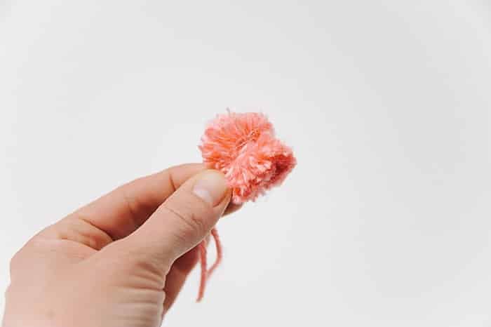 how to fix a weird looking pom pom