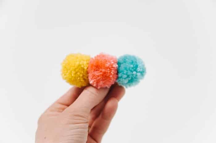 cute pom pom hair accessory