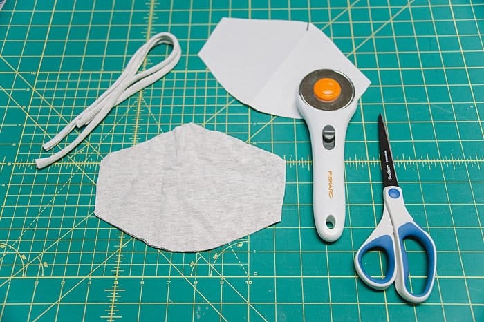 make a cloth mask at home no sewing