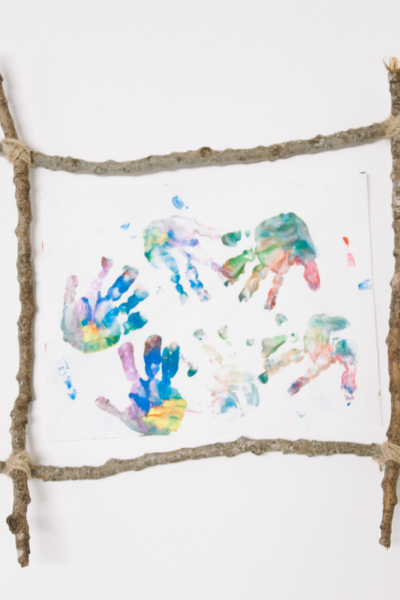 DIY Picture Frame Made with Sticks _ Stick Craft Ideas
