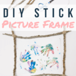 DIY Picture Frame Made with Sticks _ Stick Craft Ideas