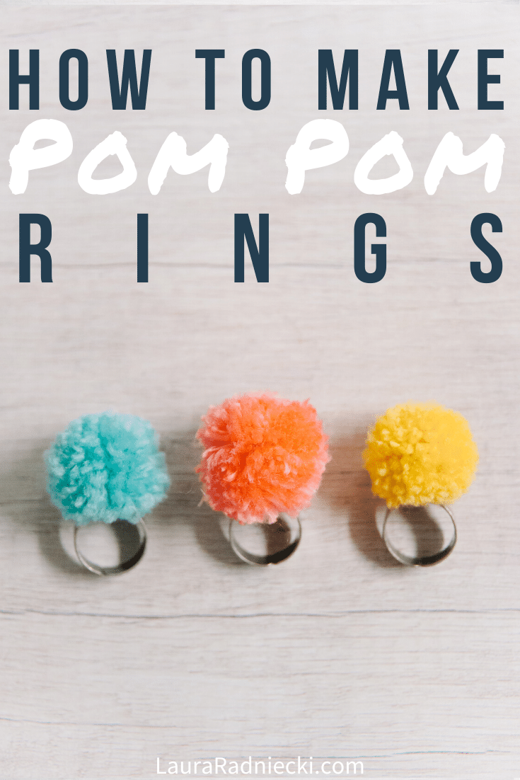 DIY Pom Pom Accessories | How to Make Pom Pom Hair Clips & Rings