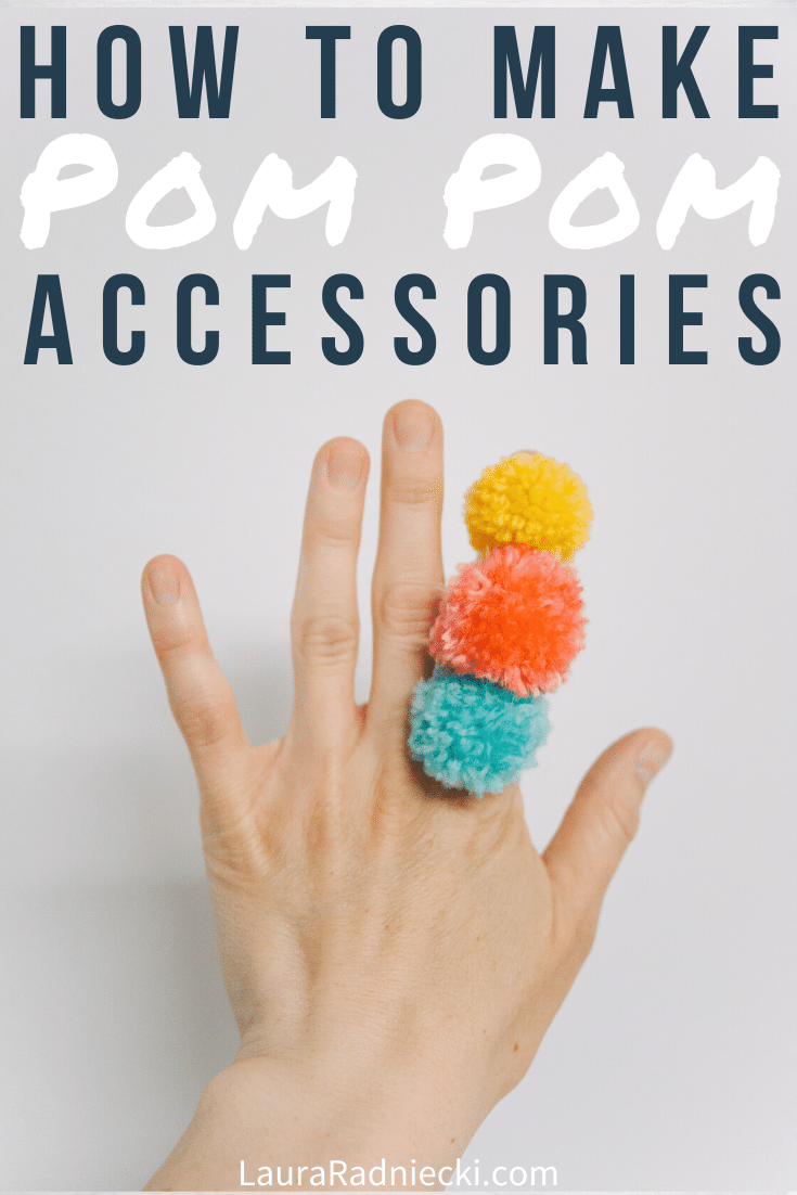 DIY Pom Pom Accessories | How to Make Pom Pom Hair Clips & Rings