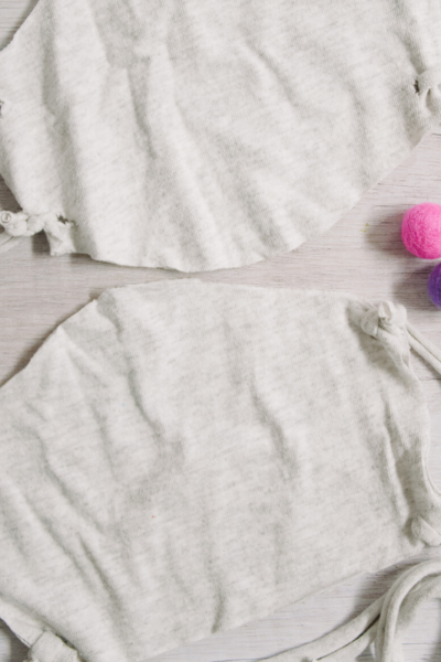 How to Make a DIY No Sew Face Mask from an Old T-Shirt | how to make a mask no sewing