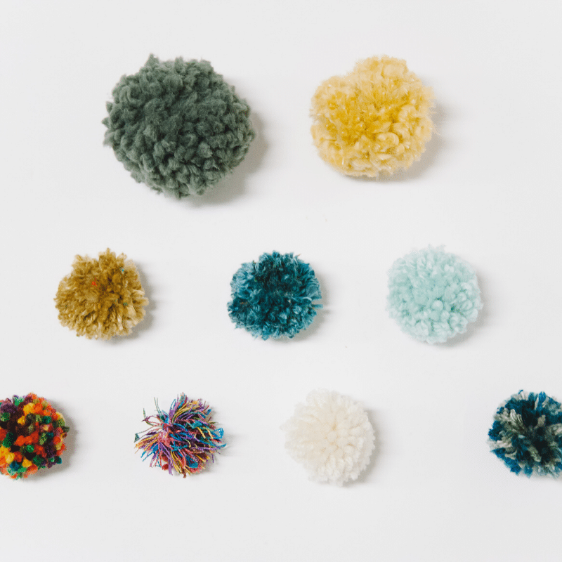 What is the Best Yarn for Making DIY Pom Poms? Pom Pom Crafts
