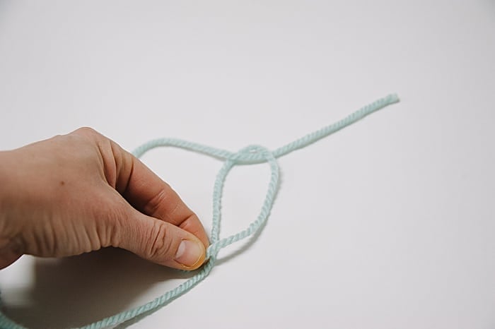 steps to create a slip knot