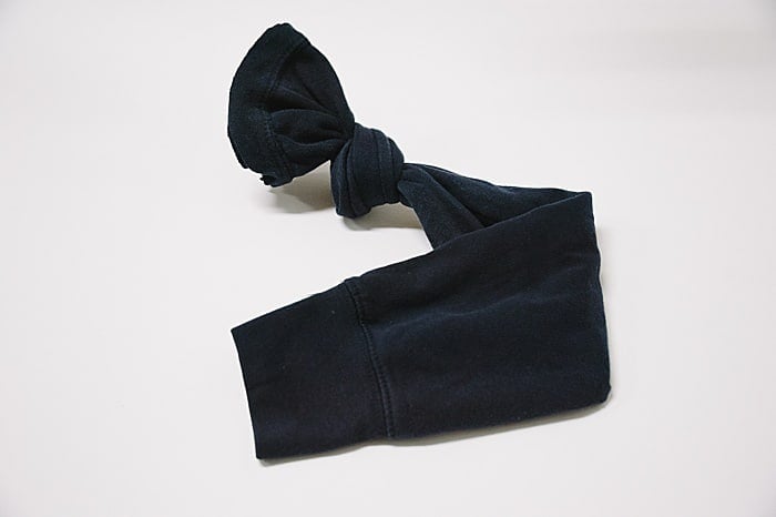 tie a knot in the end of a sleeve from a shirt, or use a tall sock as a diy heating pad.