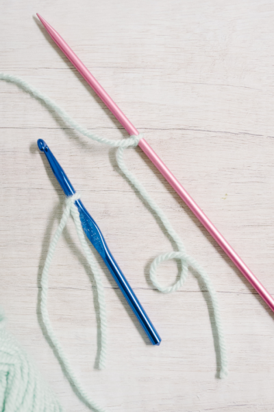 how to make a slip knot for crochet and knitting