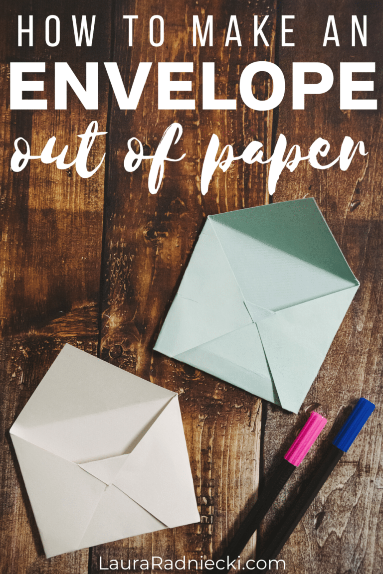How to Make an Envelope Out of Paper | Easy DIY Paper Envelope
