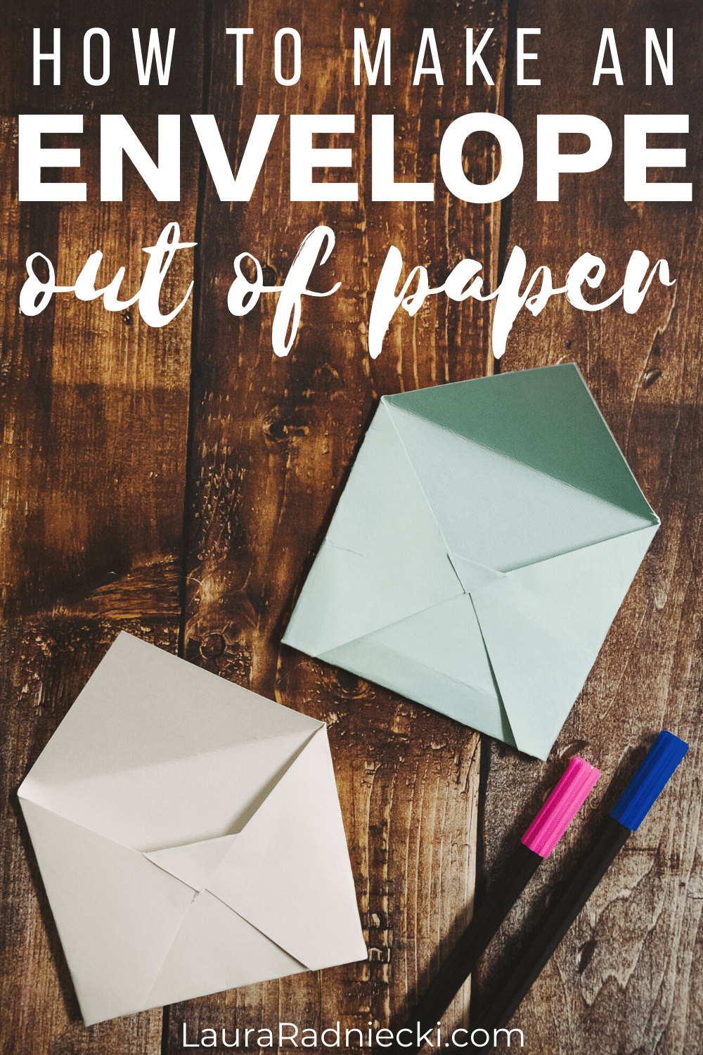 how to make an envelope out of paper