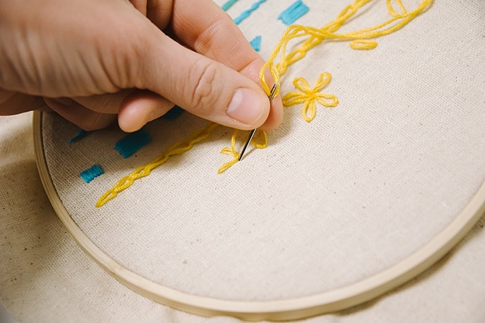 basic embroidery stitches