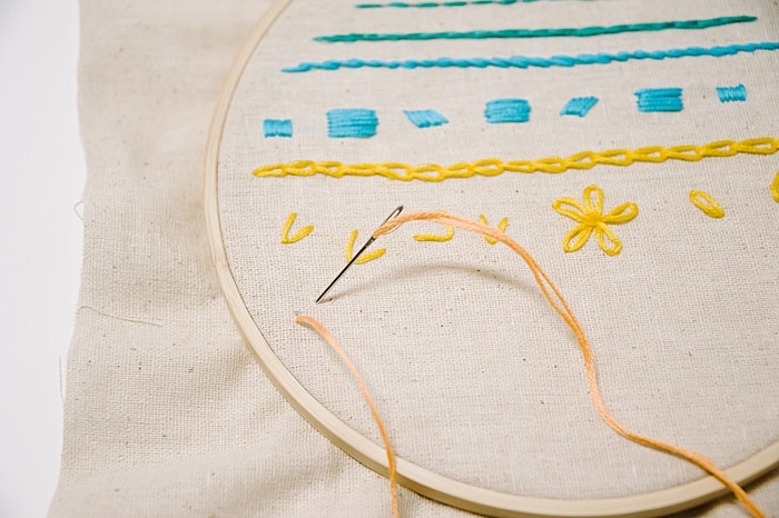 blanket stitch embroidery