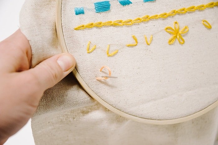 blanket stitch embroidery