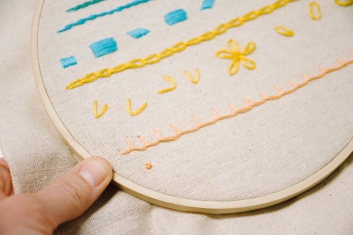 french knot embroidery stitch