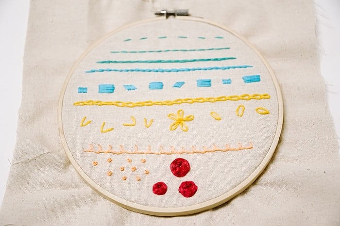 how to make a woven wheel embroidery stitch