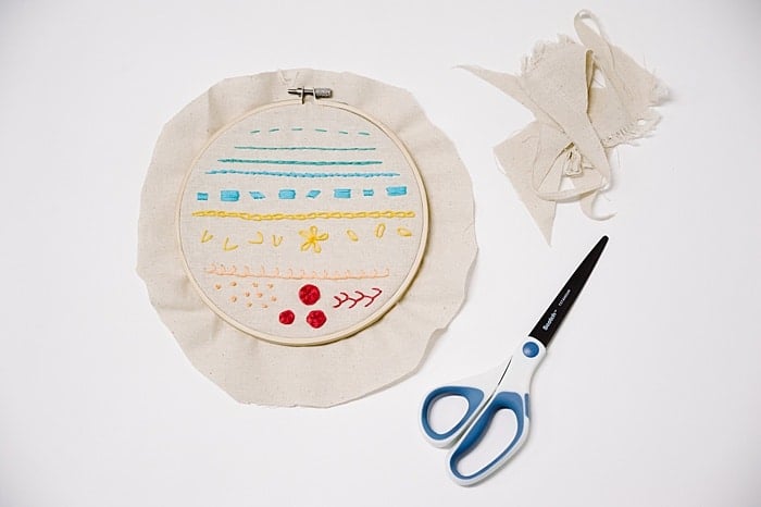 How to Display Embroidery Projects