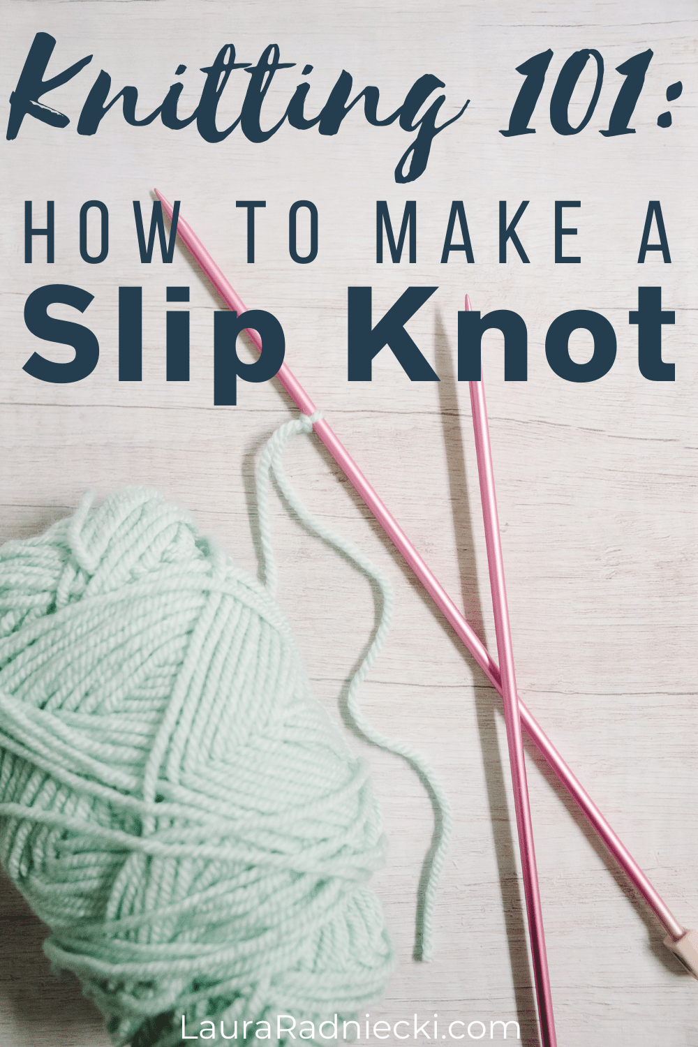 How to Make a Slip Knot