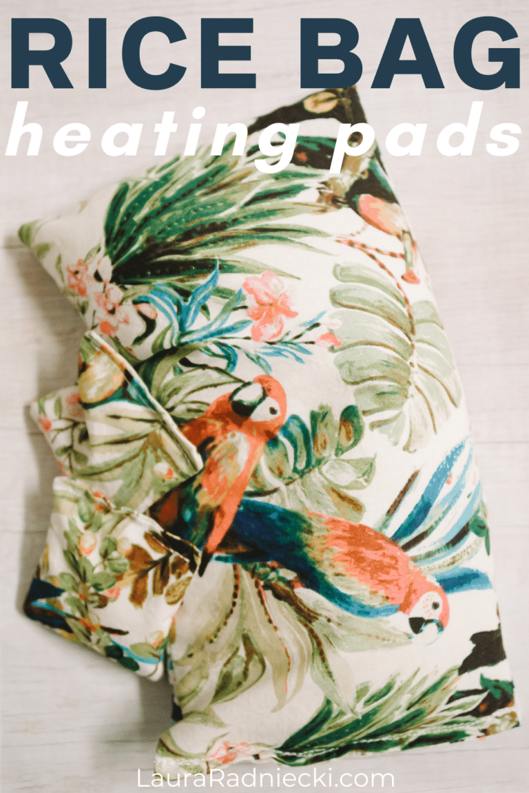 How to Make a Rice Heating Pad Easy DIY Rice Heating Pad