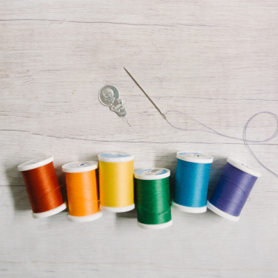How to Thread a Needle and Tie a Knot