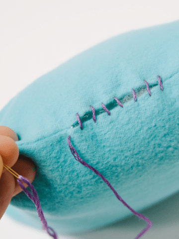 how to sew a ladder stitch
