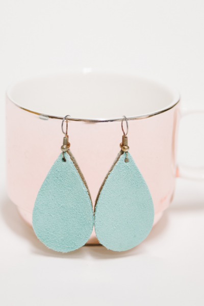 leather earrings template | leather teardrop earrings