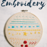 how to start embroidery