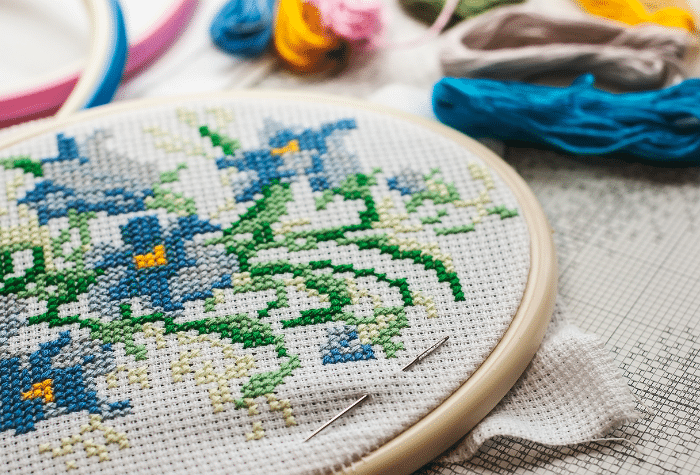 cross stitch vs embroidery