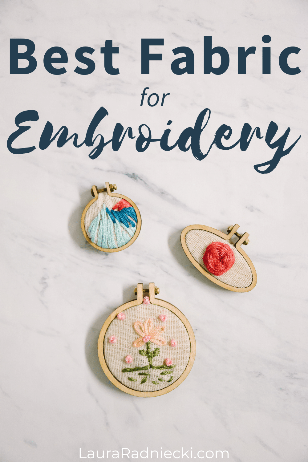 Embroidery Basics 101 | Best Fabric for Embroidery