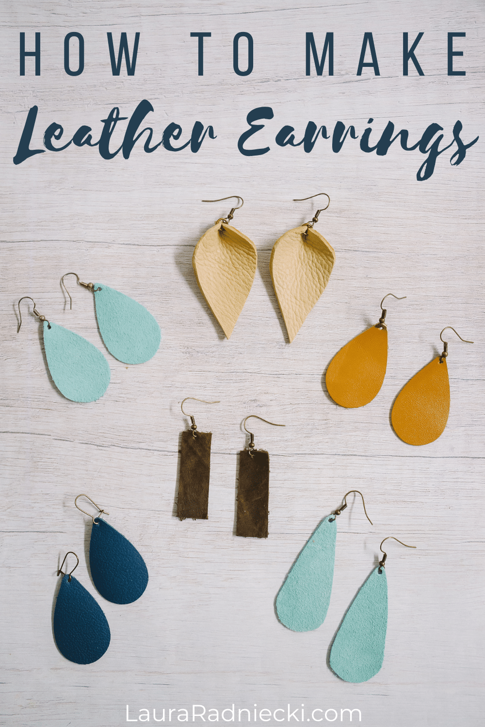 How to Make Leather Earrings