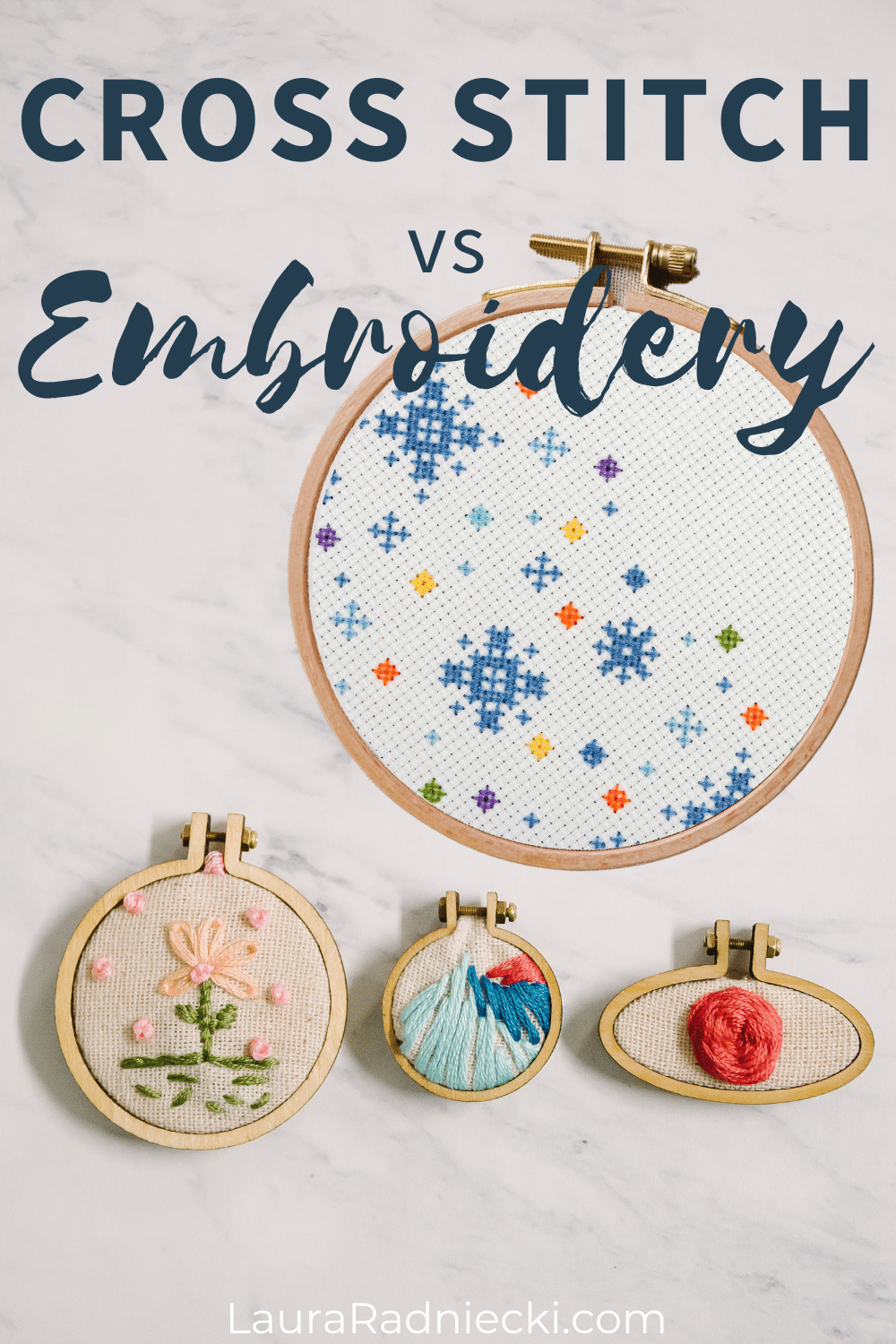 Cross Stitch vs Embroidery | What is the Difference, Which is Easier?